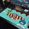 M&m Color Mouse Pad Large Gaming Table Cushion Non-slip Laptop Tablet Big Mousepad XXL Mat Mini PC Playmat With Lock edge