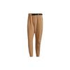 TH PNT WV ID Regular Fit Adjustable Belt Casual Sports Woven Long Pants Men Yellow GP0959