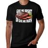 Give Me Brisket Or Give Me Death Funny Foodie Tshirt Breathable Gym Short Sleeve Tshirt