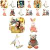 Adorable Animal Plush Toys In Rabbit Goose And Bear Styles