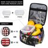 Anime and Manga J-JoJos Bizarre Adventure Insulated Lunch Bags Leakproof Meal Container Thermal Bag Tote Lunch Box Beach  Picnic