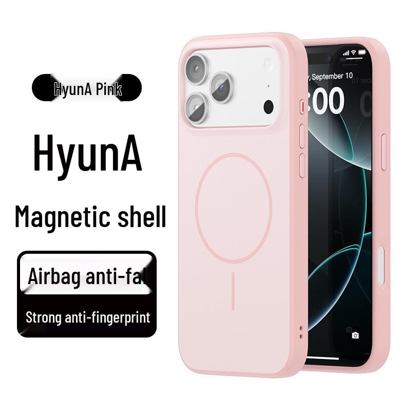 iPhone 17 Pro Hyun Ya Color Block Anti-Fall Magnetic Case iPhone 17 Pro Max