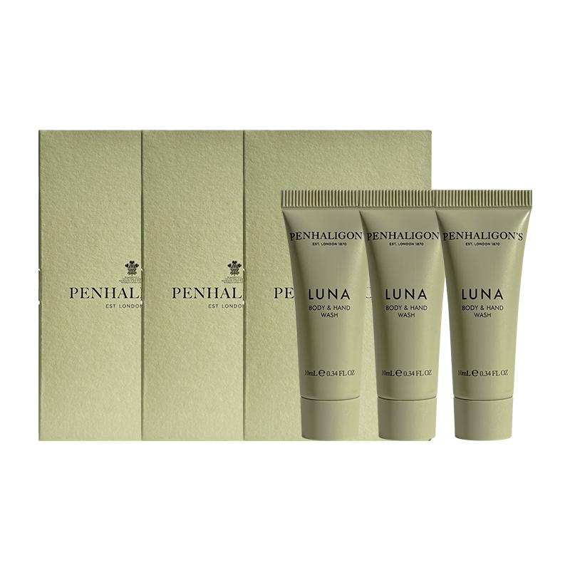 Penhaligon s Luna Hand & Body Wash 3 x 10ml Set