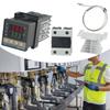1pc REX-C100 Digital PID Temperature Controller With K Type Probe Sensor For Heating System Accessories