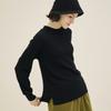 CHIQUITA Half Turtleneck T-Shirt (Cotton) Black 233604Sbk
