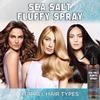 Sea Salt Fluffy Spray-Textured Hold-Frizz Control-No Stickiness-Deeply Clean & Care for all Types Hair, 100ml