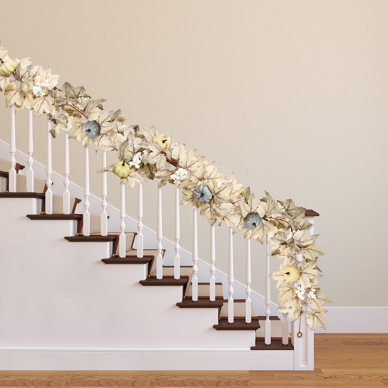 

Искусственные растения для помещений, искусственные кленовые листья, шелковые цветы, белая праздничная подвесная гирлянда, украшение из кленовой лозы для свадьбы, свадебный декор One Size хаки