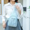 Soft Leather Chest Bag Women Crossbody Bag Large Capacity Shoulder Bag