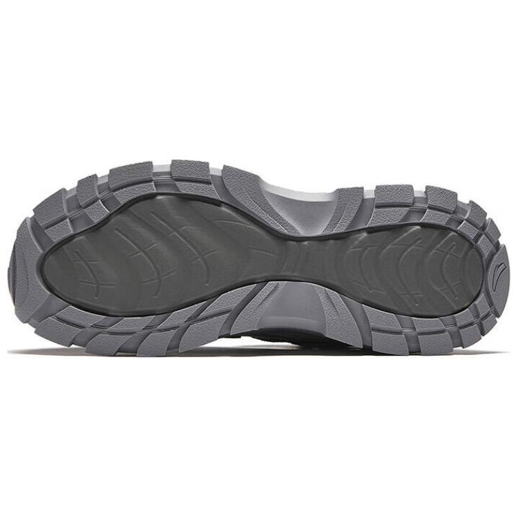 Anta Comfortable Plush Non-Slip Warm Mid-Top Casual Shoes Women Casual Shoes Gray 122448987-2