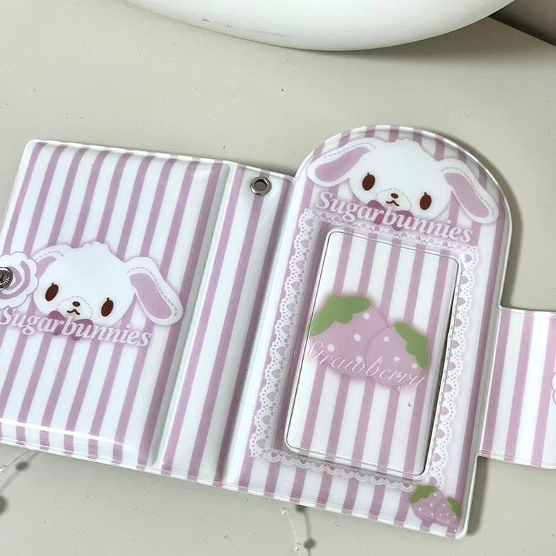 Cute Photo Album 3 Inch Photo Card Holder Idol Card Binder Collection Book 32 Pocket Book Album Photocard Storage Case