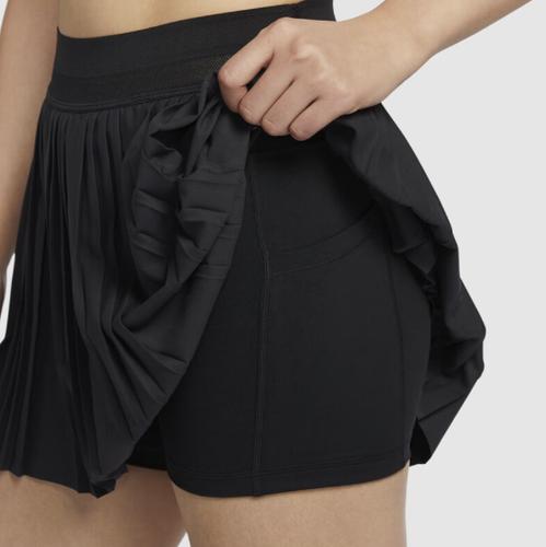 Nike Court AdvgeDri-Fit FW24 Casual Short Skirts Women's Black FZ6513-010