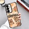 Funny Capybara Cartoon Cute Plating Phone Case For Samsung A17 A07 A37 A57 A16 A56 A15 A55 A14 A54 A13 A53 A26 A36 A25 A35 A24 A