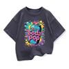 Camisetas de manga corta para niños Mi Pequeño Refresco Verano Infantil Algodón Puro Holgadas Camisetas Niños Niñas Casual