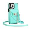Crossbody Zipper Cards Solt Wallet Leather Case For Iphone 14 PRO MAX 15 13 12 XR XS X 7 8 Plus SE 2026 Lanyard Bag Pocket Cover