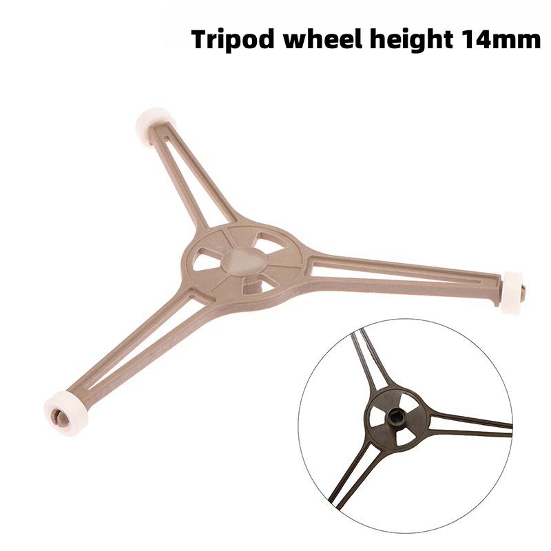 

1 шт. Круглий обертовий кільцевий опорний роликовий кронштейн для мікрохвильової печі, кронштейн для поворотного столу, скляна опорна пластина для поворотного столу, тримач для підноса, підставка