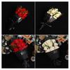 9 Head Handcrafted Decoration Valentine's Day Soap Flower Artificial Rose Bouquet Anniversary Birthday Women Mother Wife