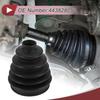 1 Satz Manschettenkit für Antriebswellen-Gelenke für Toyota Camry 2007-2009 für Toyota Highlander 01-07 Äußeres Gleichlaufgelenk-Manschette mit Schellen Nr. 443828052 Schwarzes Gummi