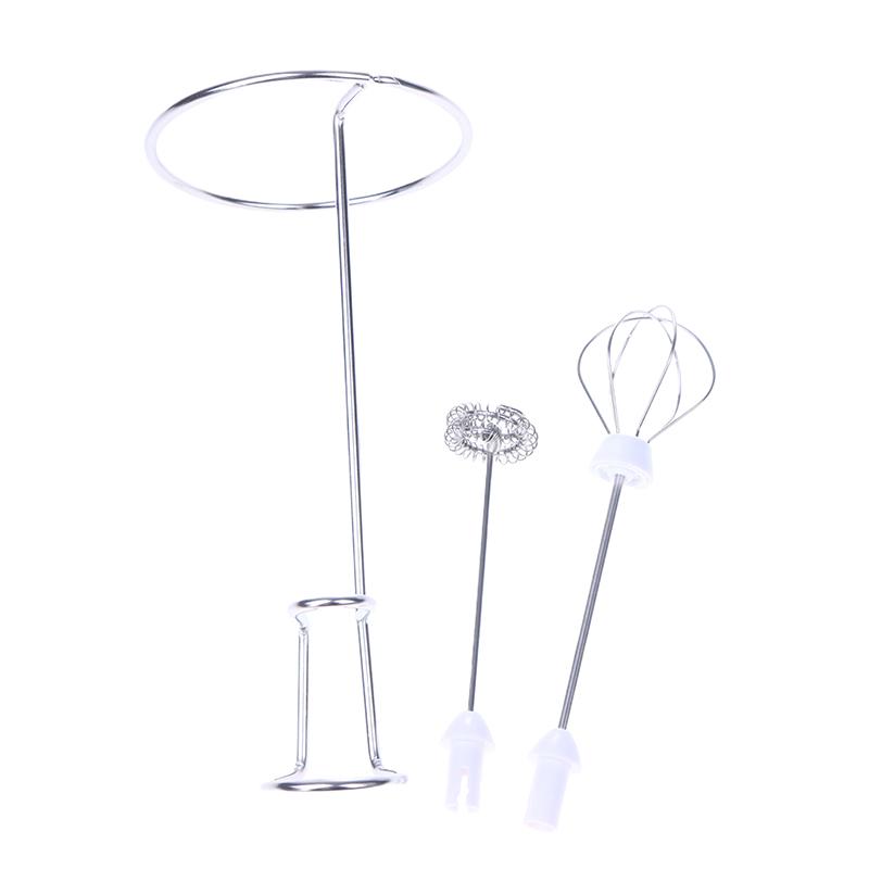 Coffee Blender Eggbeater Holder Kitchen Milk Frother Bracket Milk Frother Stand Milk Frother Head + Egg Beater Head