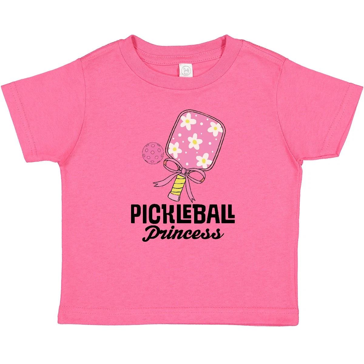 Inktastic Pickleball Princess Quote Baby T-Shirt Sports Girls Retro Bow 100