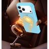 Applicable to iphone16e strong magnetic mobile phone case 15 fulcrum rotating bracket Apple 17pro anti-drop protective cover