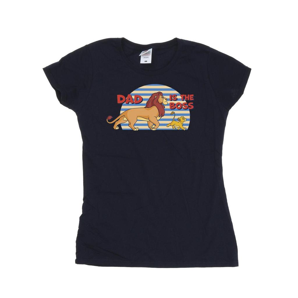 Disney Womens/Ladies The Lion King Dad Boss Cotton T-Shirt