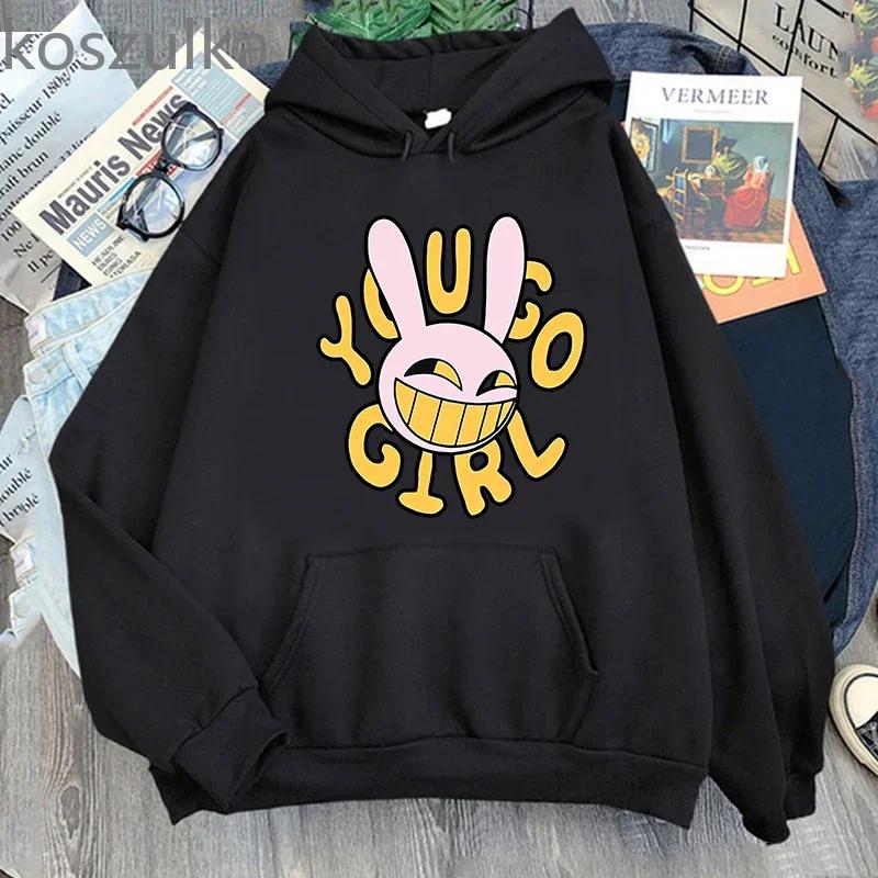 The Amazing Digital Circus Jax Hoodies Mode Frauen Harajuku Lustige Kawaii Hoodies Unisex Casual Vintage Pullover Sweatshirts