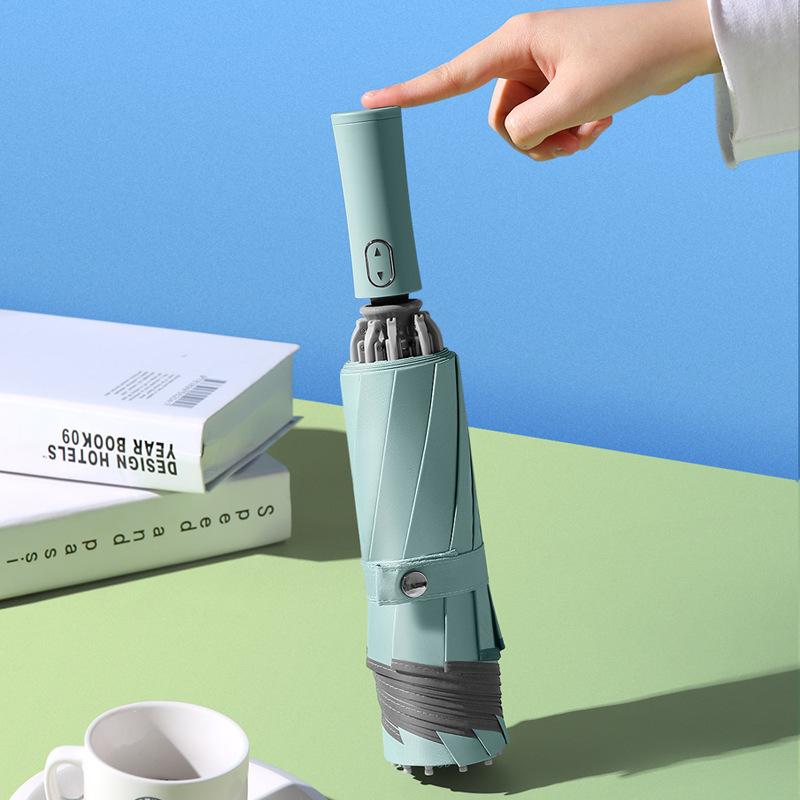 Роскошный обратный зонт для мужчин — фото 4