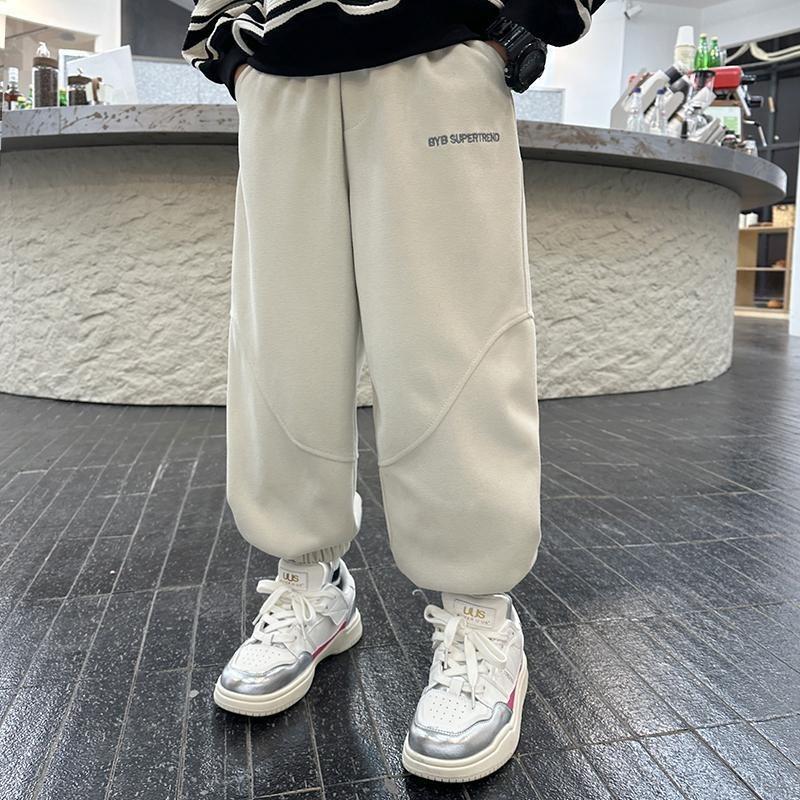 

Boys Pants Spring and Autumn 2026 New Spring Children s Clothing Spring Sports Sweatpants Big Boys Spring Casual Long Pants 170
