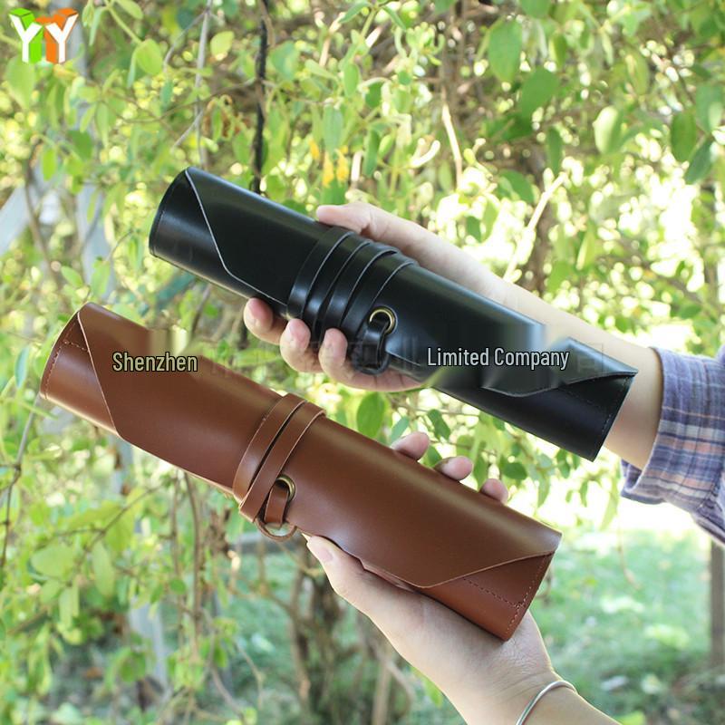 Leather Tool Roll Bag for Automotive Repair Tools
