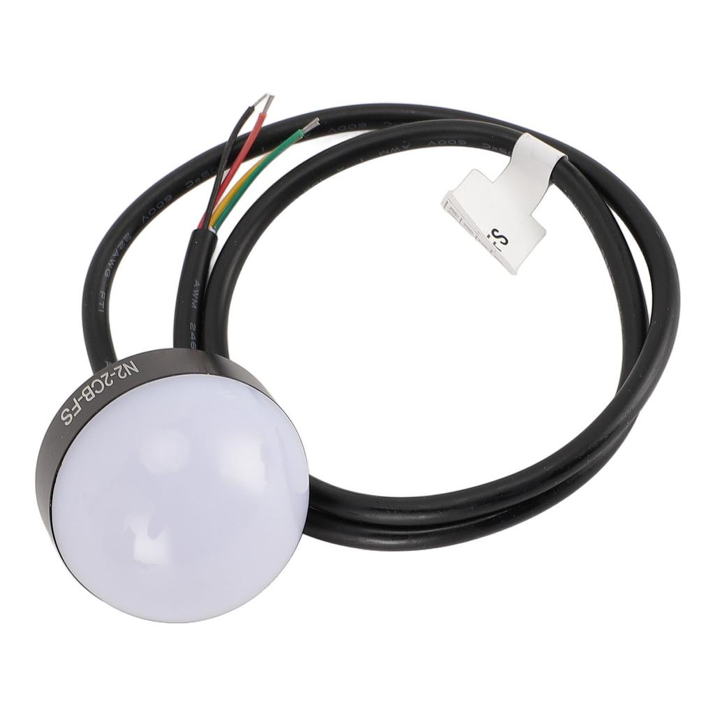 24V LED Industrial Warning Light Round Water Proof 3 Colors Industrial Signal Light for CNC Machine Tool