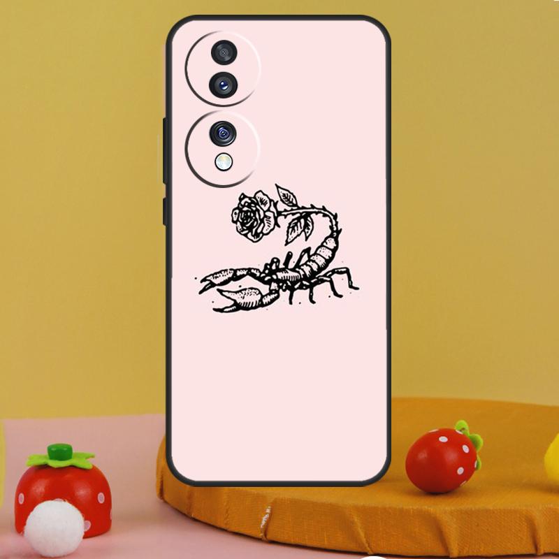 Animal Scorpio Case For Honor 200 Pro X9c X9a X8a X7a X6a X7 X8 X9 X8b X9b 50 70 90 Magic 5 6 Lite Cover