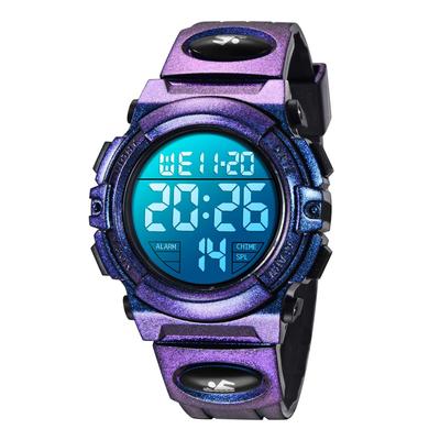 Kinder Sportuhr Digital Jungen Wasserdicht Wasserdicht bis 50° LED Schulanfang Geburtstagsgeschenk inkl. Bedienungsanleitung