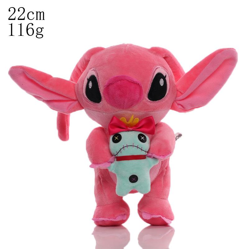 16 Stili Peluche Stitch Modello Classico Film Cartone Animato Bambola Figure Azione Bambini Bambino Ripieno Compleanno Natale Giocattoli Regalo