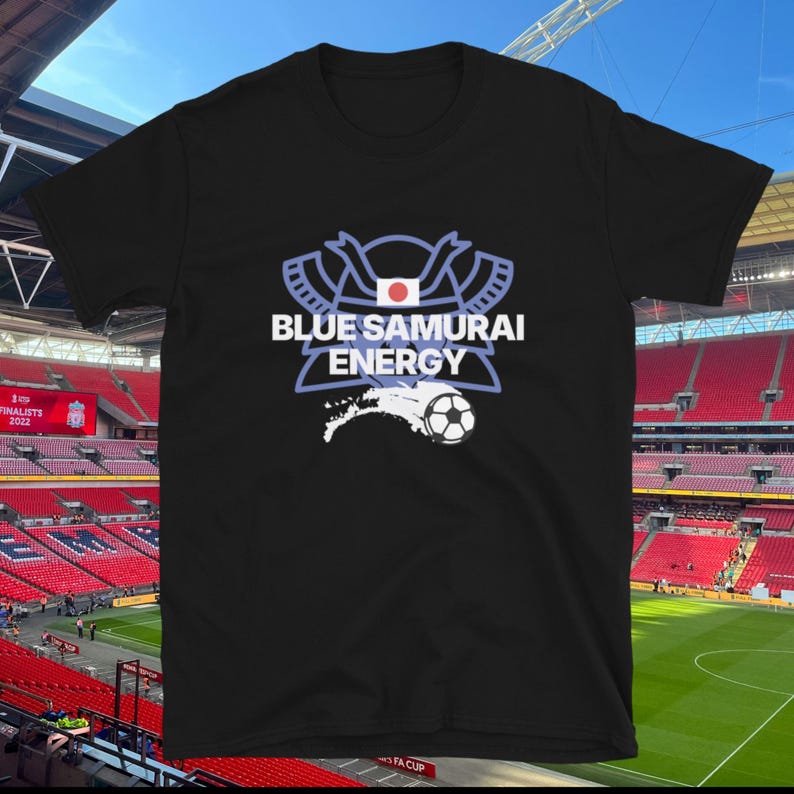 Japan - Blue Samurai Energy T-Shirt 3XL