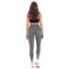 Black Women's Sports Tights Double Pocket Firming Tights Leggings