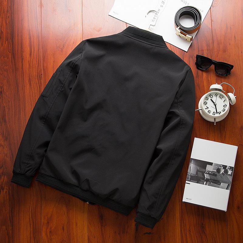 Men's Arrival Casual Jacket Trendy Double-Sided Wear Stand Collar Coat Jackets