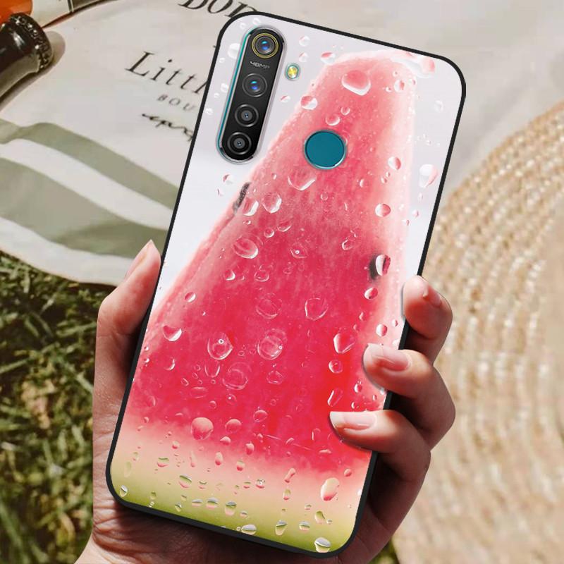 Para Oppo Realme 5 Pro Funda Silicona Trasera Funda de Teléfono para Oppo Realme 5i 5S 5 Pro Fundas Realme5 Pro 5i 5S Borde Suave coque