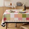 Geometric Light Luxury Dining Tablecloth Waterproof And Oil Proof Tablecloth Rectangular Dining Table And Coffee Table Dustproof