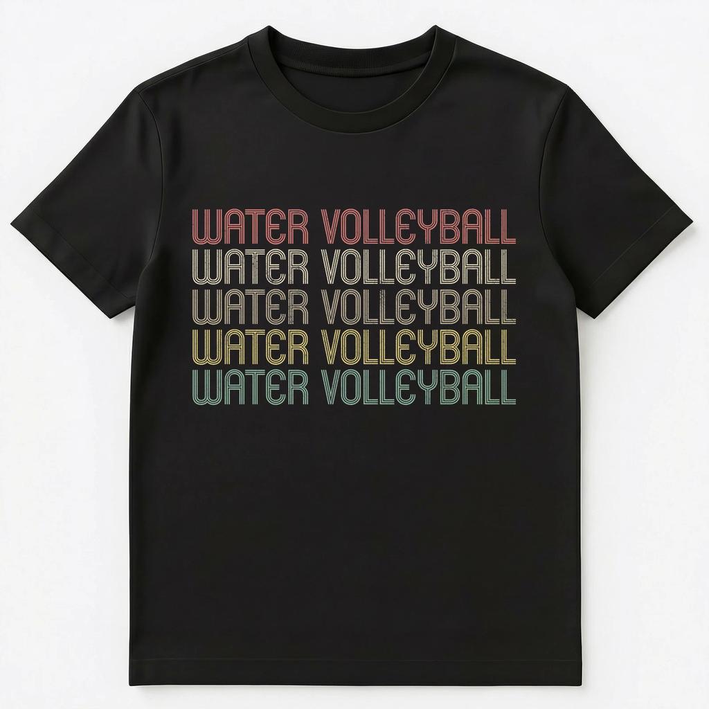 Retro Style Water Volleyball Unisex T-Shirt