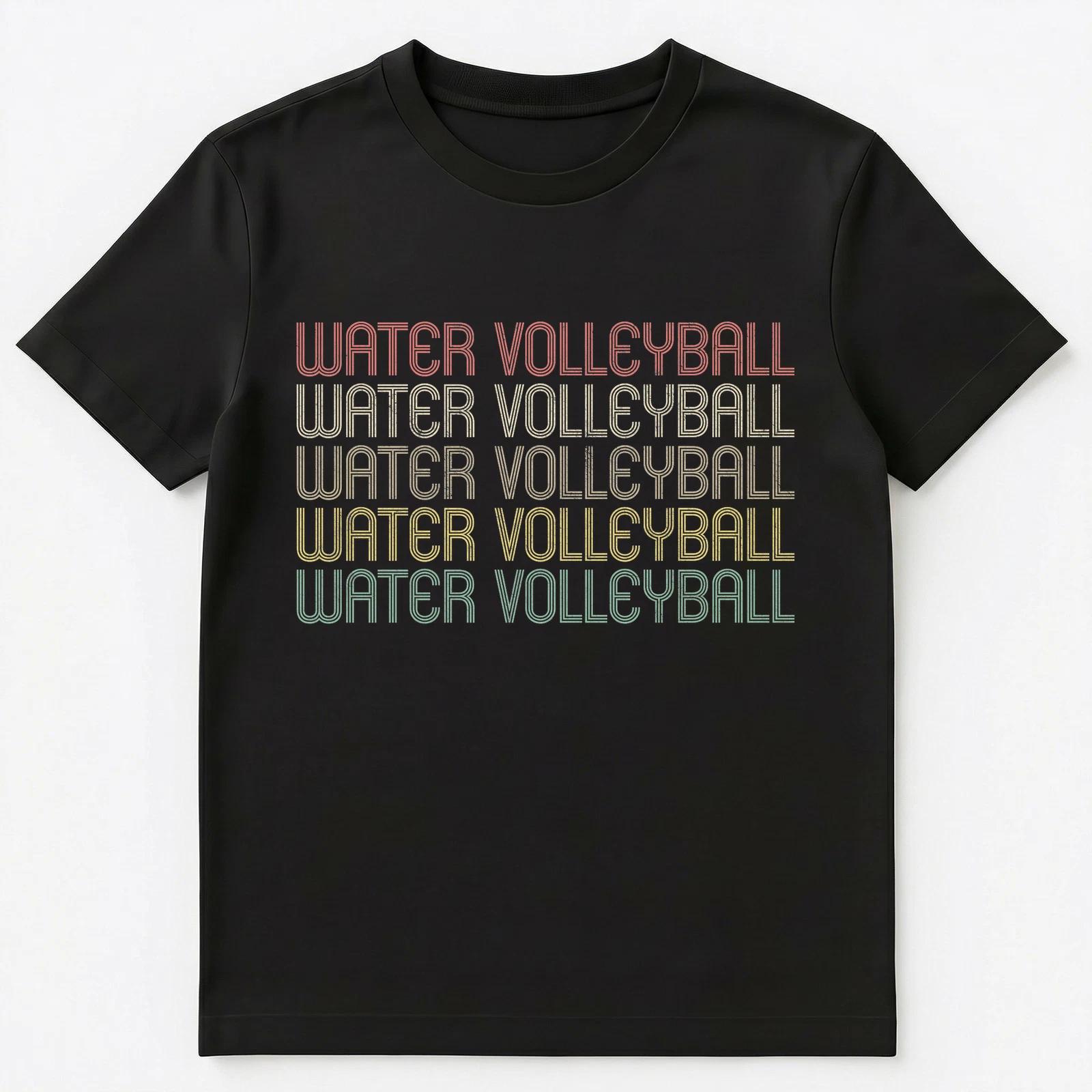 Retro Style Water Volleyball Unisex T-Shirt 4XL