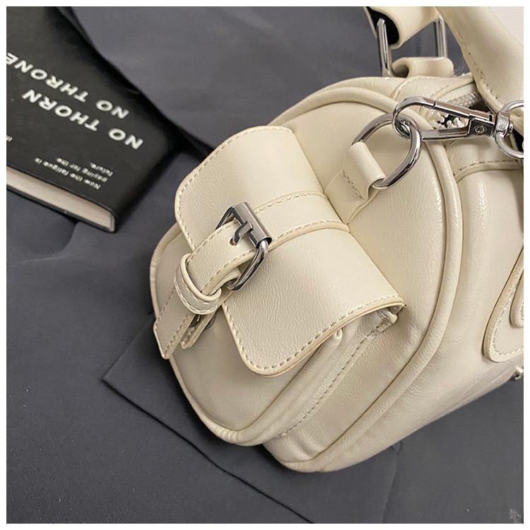 IELGY Korean Version High-End Fashion All-Match Portable Commuter Bowling Bag