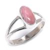 Natural Rhodochrosite Gemstone Handmade 925 Solid Silver Jewelry Ring S.9 y6G09
