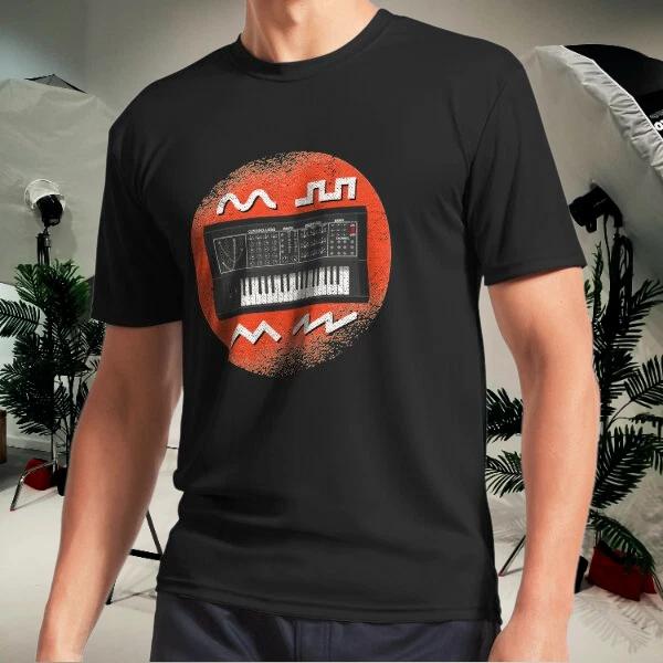 Men s and Women s T-shirts Analog Retro Synthesizer Envelope L