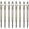 Pack of 8 97226202, 97364968 Diesel Glow Plug for Chevy for G-M-C 6.6L Duramax LB7 & Early Build LLY 2001-2005 800381113, 97326305