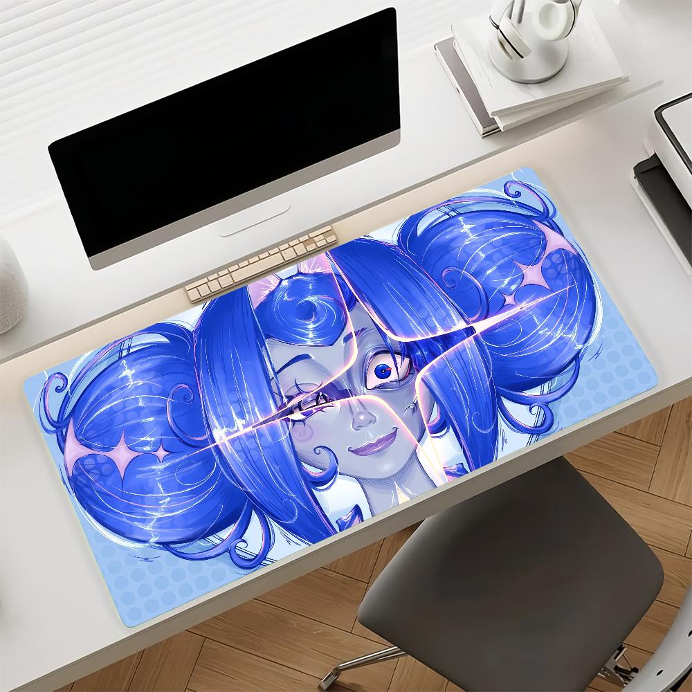 Cartoon K-Knights of G-Guinevere-S Mouse Pad Non-slip Rubber Gamer Balance Computer Mat Decoracion Deskmat Laptop Office Large