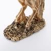 Simulated Horse Figurine Bring Good Luck Wealth Horse Resin Statue Fengshui Decoration Home Office Desktop Ornament Year of Horse Gift