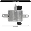 Replacement Radiator Cooling Fan Control Module Engine Cooling Fan Control Module for 2016-2020 Auto Accessories
