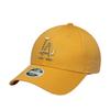 Clothing Model The Dodgers Womens Metallic Yellow 9forty Adjustable Cap - Color Yellow