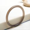 6MM Natural Icy Species Chalcedony Bracelet Fashionable Charm Agate Bangle Jade Bracelet Women's Gift
