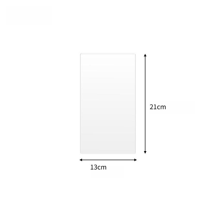 

1pcs Acrylic Cake Scraper Transparent Reusable Spatula Decorative Cleaning Convenient Rectangular Household Baking Tools Kitchen Accessories 21x13cm 1pcs